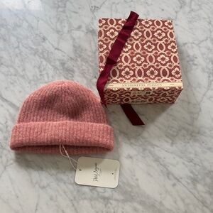 Sezane kids Pink Beanie Paul paulin